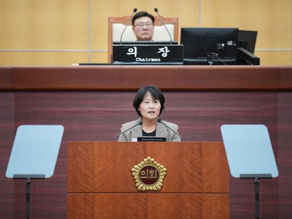 오은미 의원, 중동전쟁 여파, 민생안정 위한 선제적 추경 편성 촉구 2