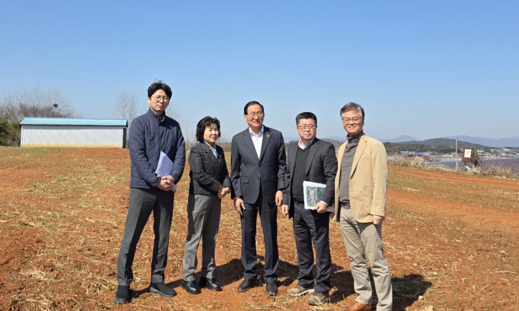 임승식 의원, 정읍 스마트 농업 육성지구 예정지 현장 방문 3