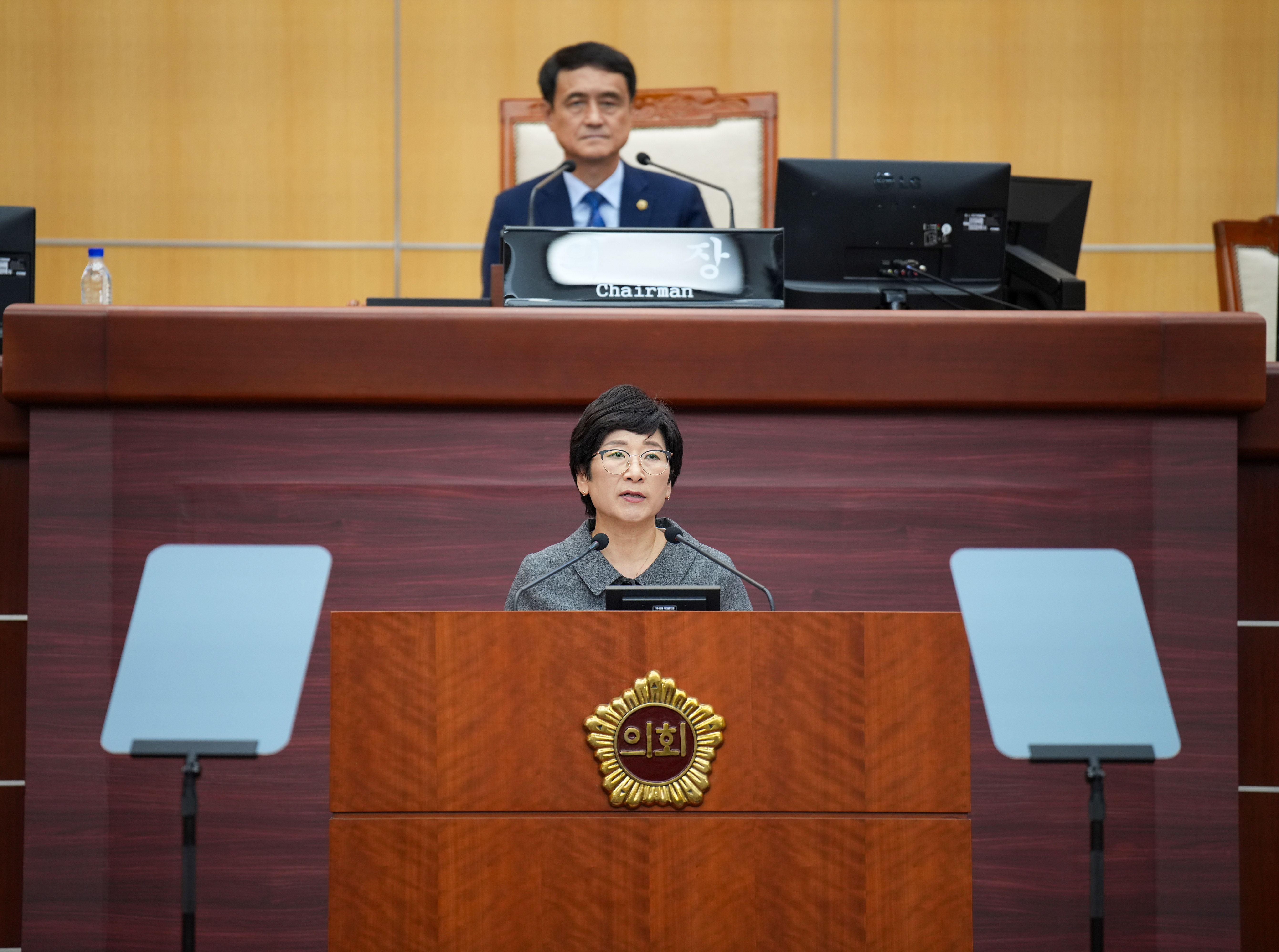 오현숙 도의원, 기업 유치 홍보 등 도정운영 문제점 질타(도정질문) 첨부이미지 : 오현숙의원.jpg