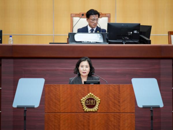 이수진 도의원, 중국사무소 운영 민낯 강력 비판(도정질문) 첨부이미지 : 이수진의원.jpg