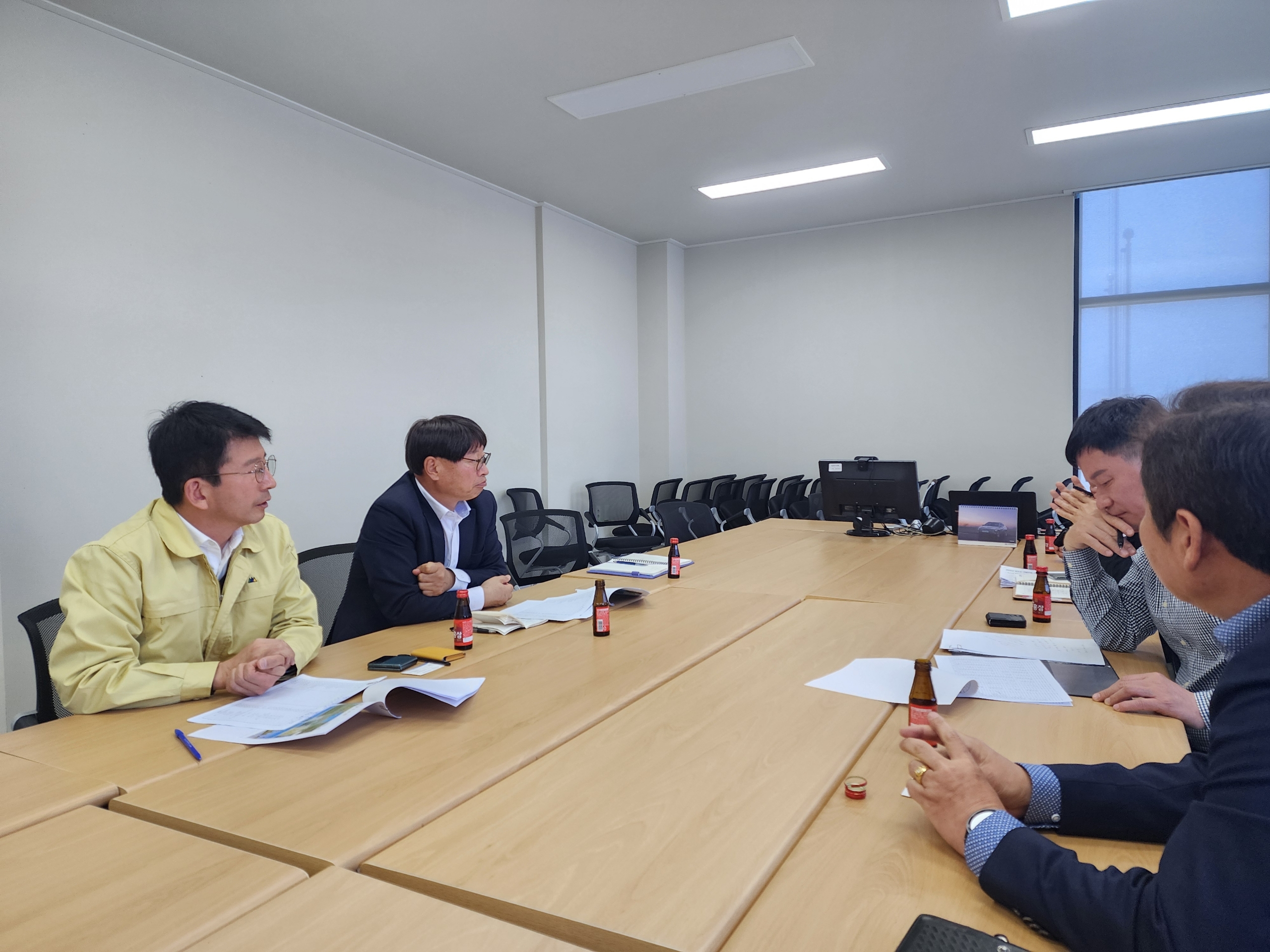 권요안 도의원, 완주 기업애로 현장방문 2