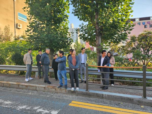 최형열 도의원, 삼천3동 주민생활 환경 점검 2