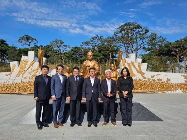 도의회 기획행정위, 동학농민혁명기념관 방문, 역사문화 보존 현황 점검 2