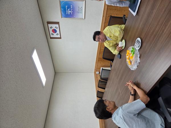 윤수봉 의원, 전북체육중·고 격려 방문 3