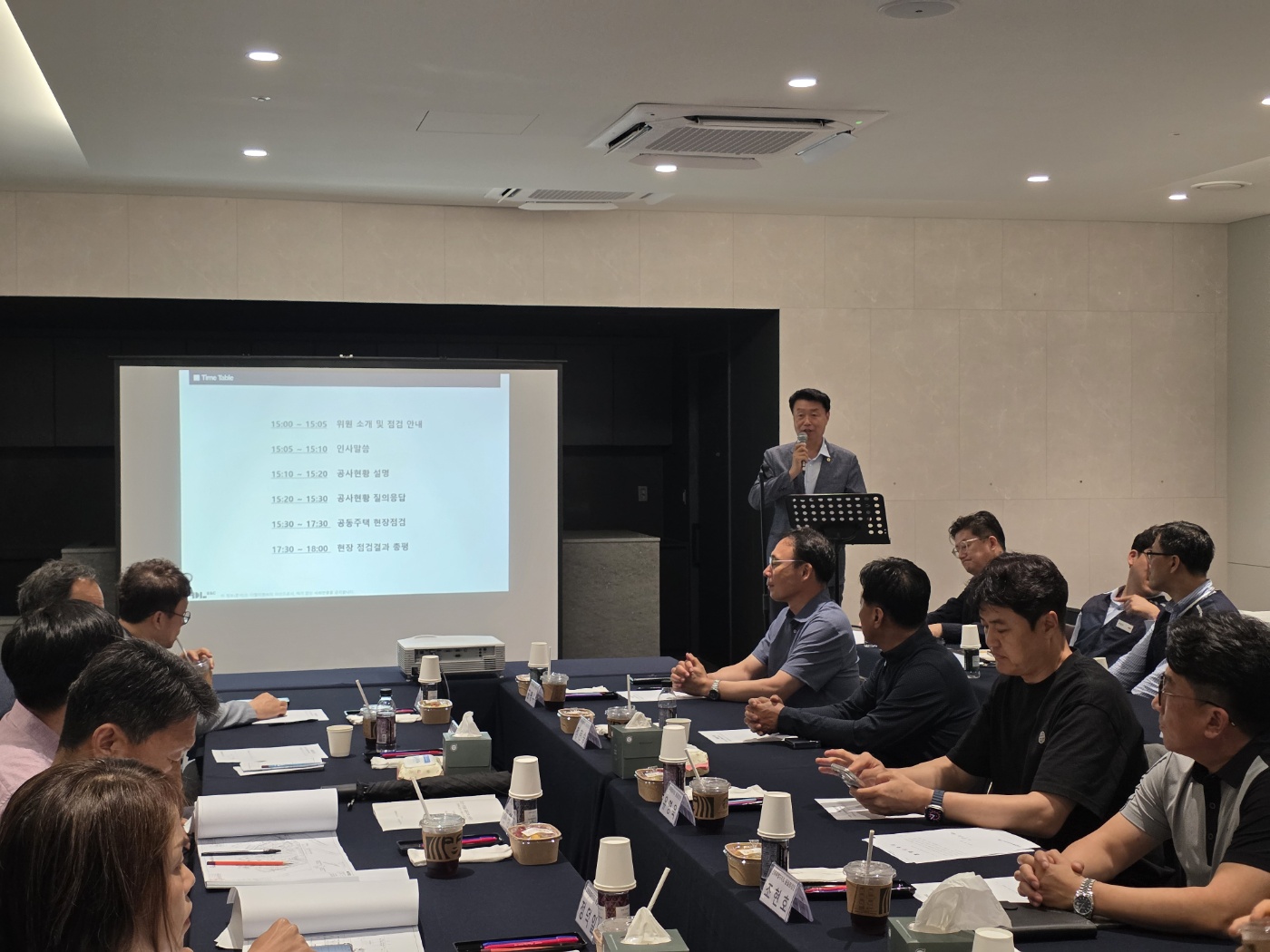 김동구 도의원, 군산 디오션루체 아파트 품질점검 현장 방문 2