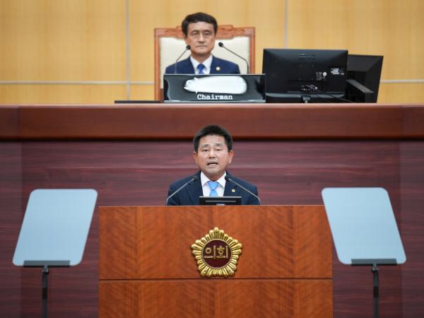  윤수봉 의원, ‘완주·전주 통합’강력 비판 2