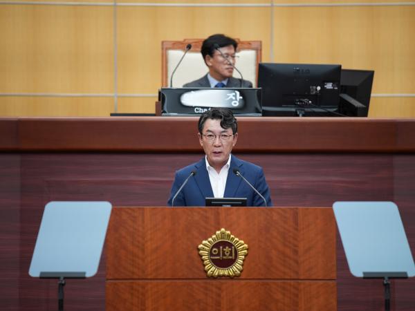 정종복 도의원, 공공기관 2차 이전 성과 부실 지적·대안 주문 2