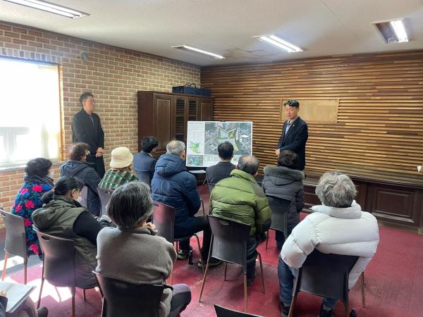 김동구 의원, 군산 성산면 산곡지구 농촌공간정비사업 추진상황 점검 2