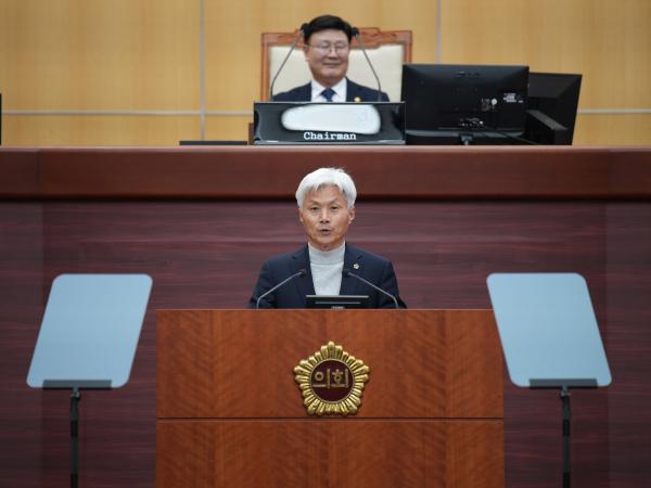 염영선 의원, 서해안 철도건설 촉구 건의안 발의 2