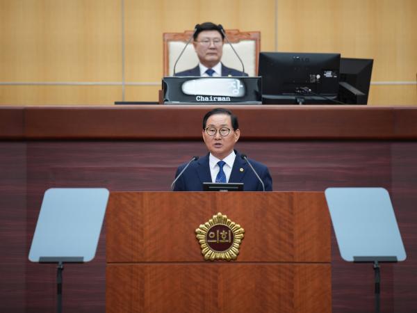 임승식 도의원, 정읍 제1일반산업단지, 화력발전소 건설 반대 촉구 2