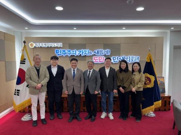 김정기 도의원, 전북-제주간 교류 물꼬 텄다 2