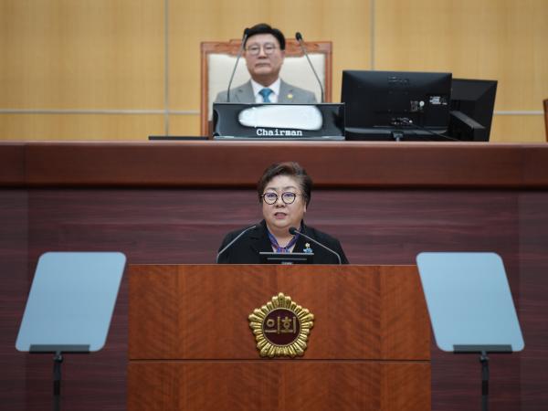 박정희 의원, 문화향휴 격차 해소 위한 실질적 정책 전환 촉구(5분발언) 2