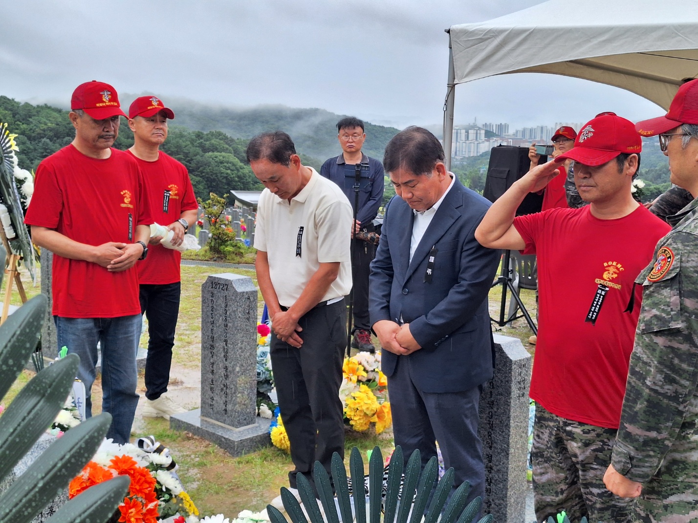 임종명 도의원, 故 채상병 2주기 성명 발표 2