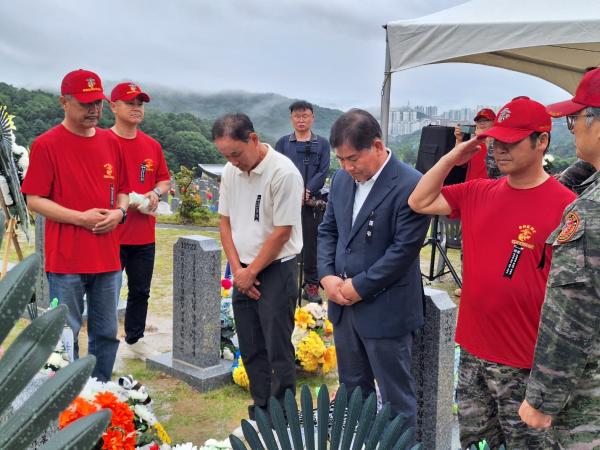 임종명 도의원, 故 채상병 2주기 성명 발표 2
