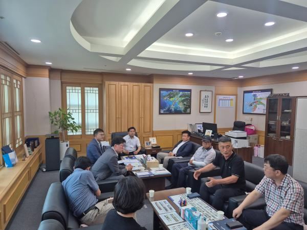 윤수봉의원, 완주빙동저수지 민원사항 간담회 개최 2