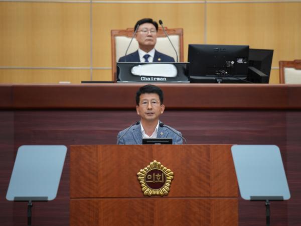 권요안 의원, 소방관서 신설 촉구 건의안 2