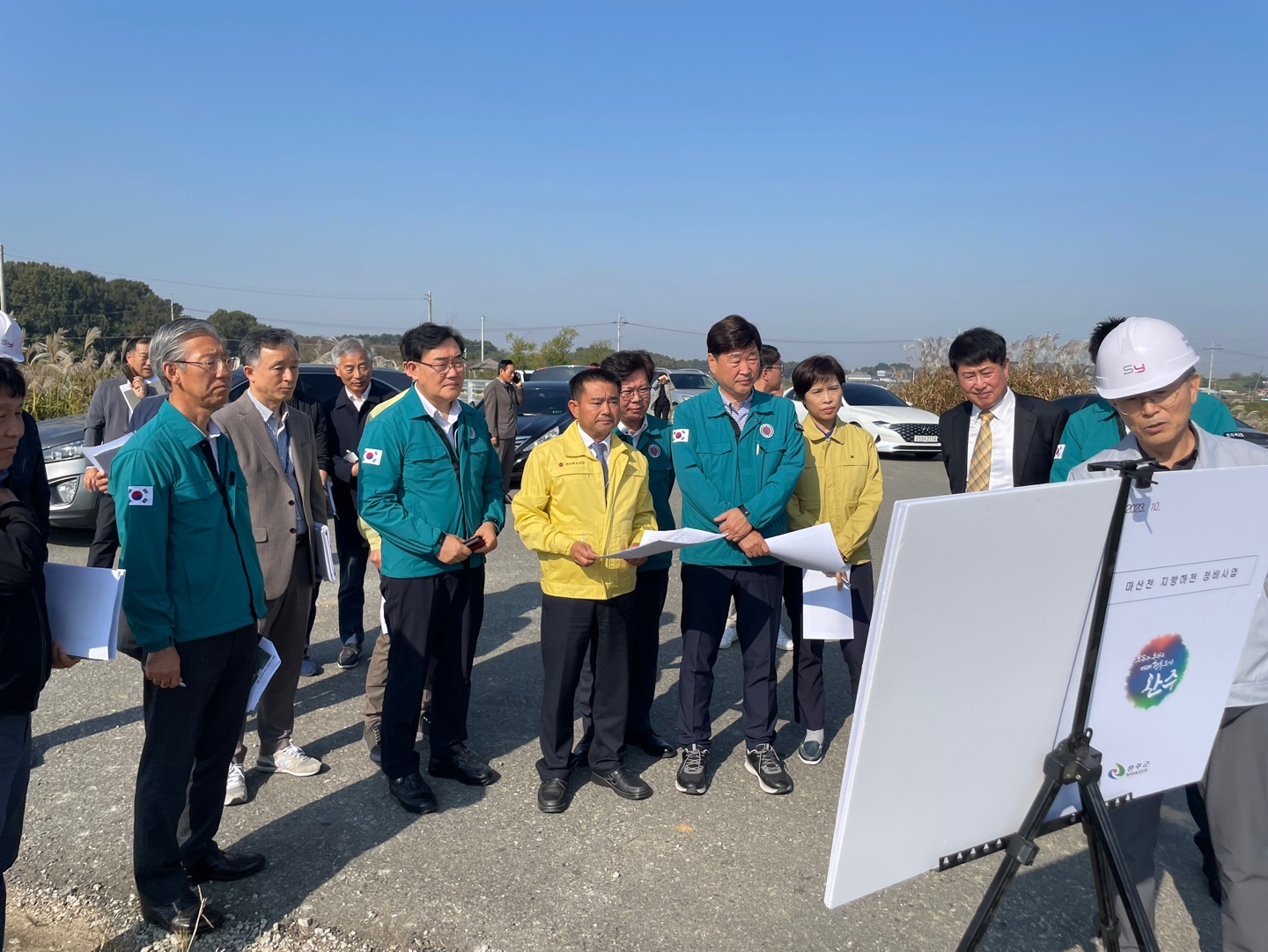 윤수봉의원, 완주 마산천 상습침수지역 현장점검 2