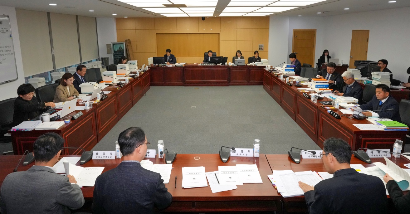 예결특위, 도 2024년도 예산안 제안설명 관련 정책질의 주요내용 2