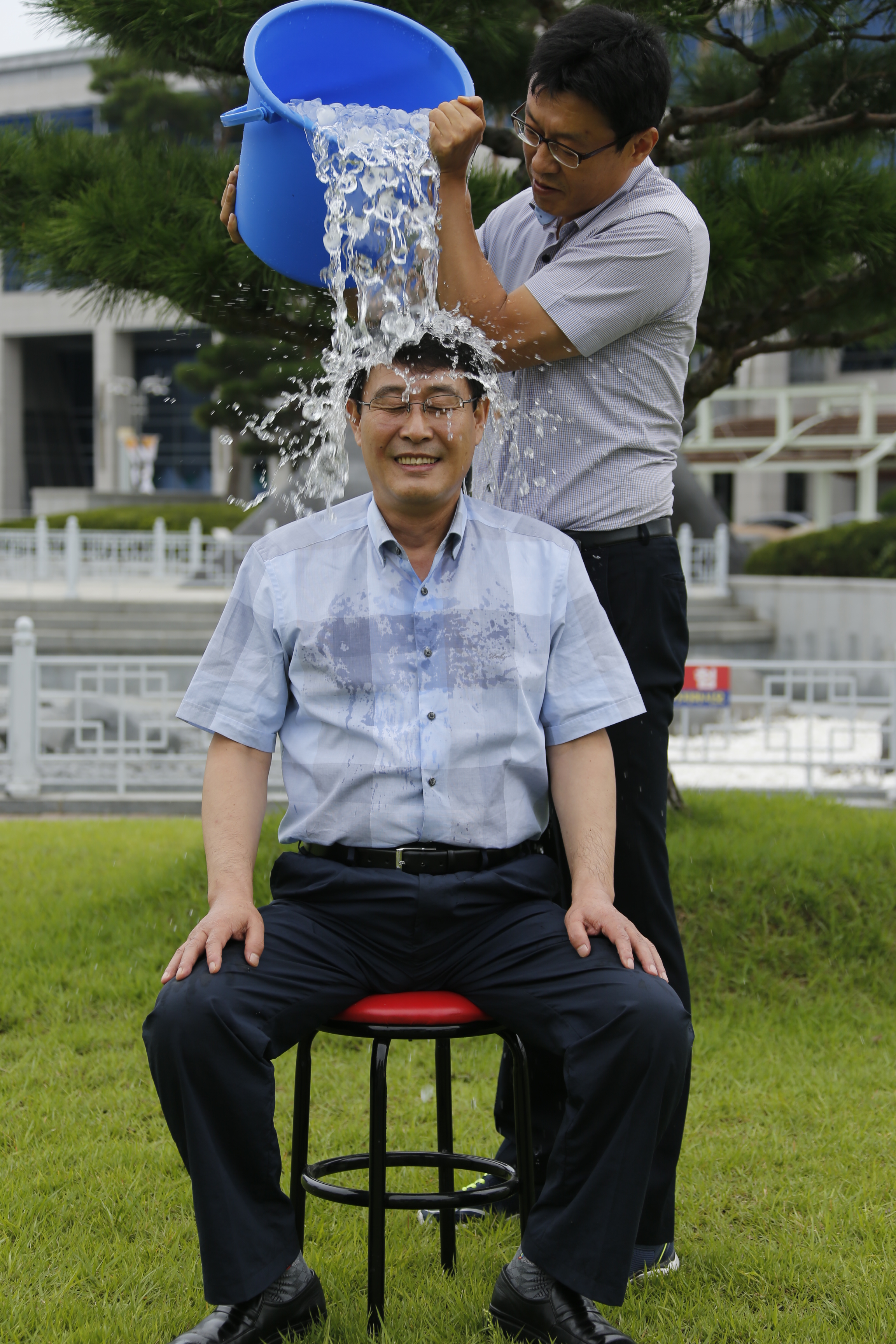 김광수 도의장, 아이스 버킷 챌린지 동참 2