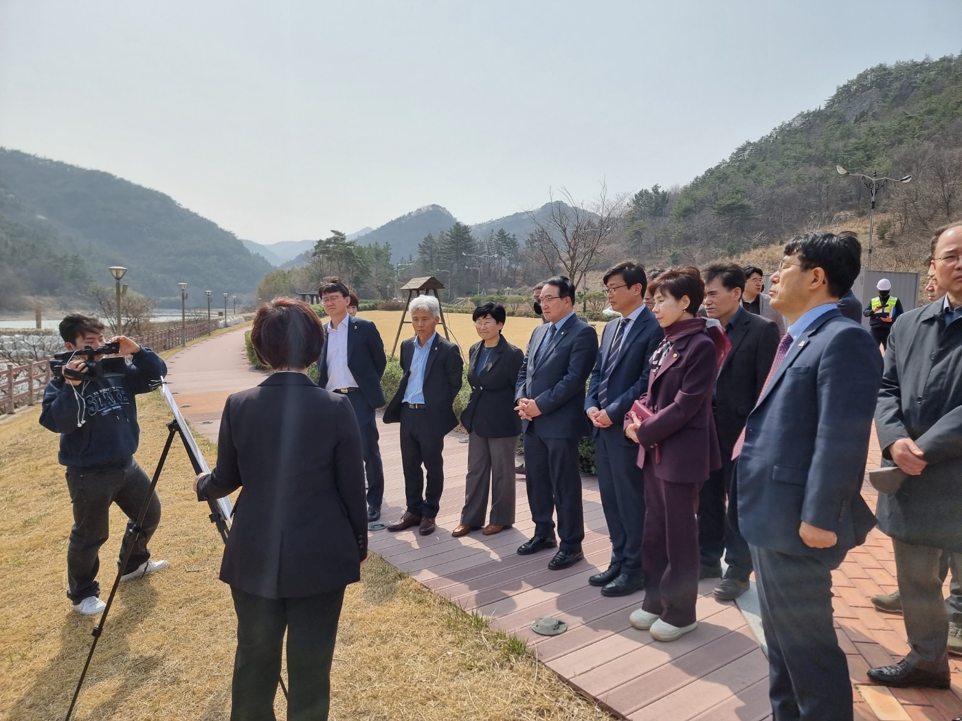 도의회 행정자치위, 새만금 잼버리 부지 현장 점검 2
