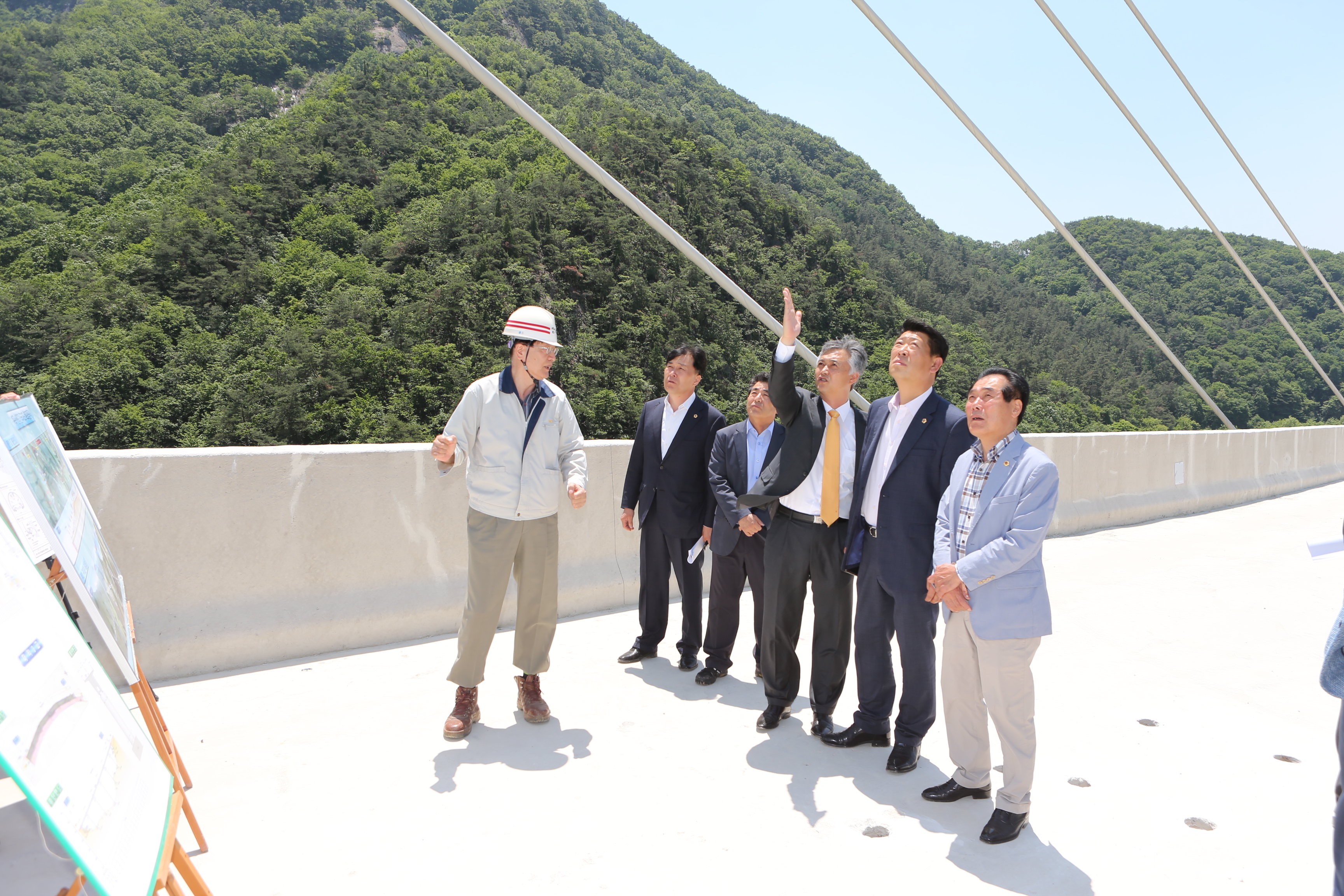 문건위, 도로확포장공사 안전관리 실태 점검 3