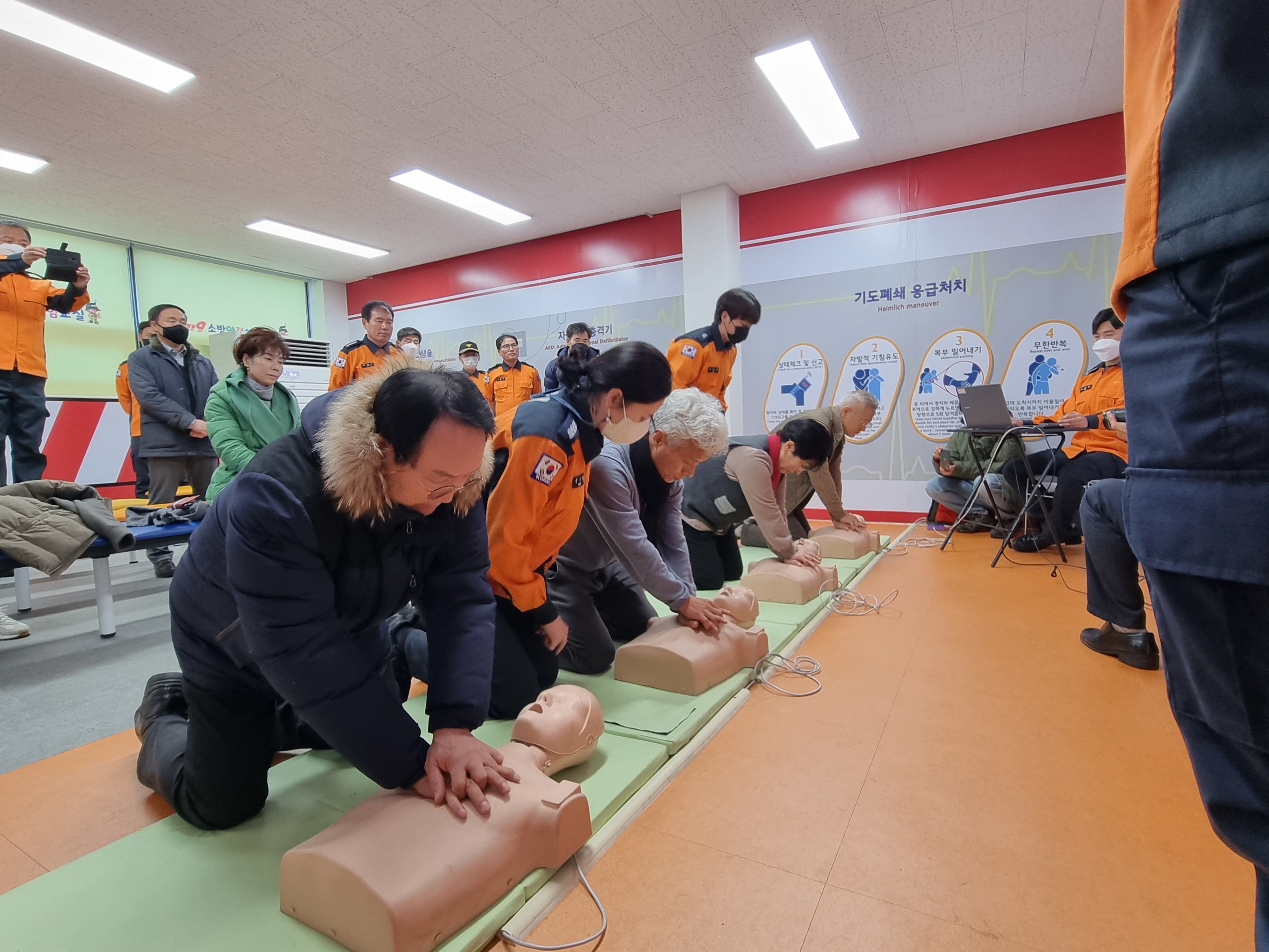 도의회 행자위, 고창소방서 소방안전체험교실 방문 3