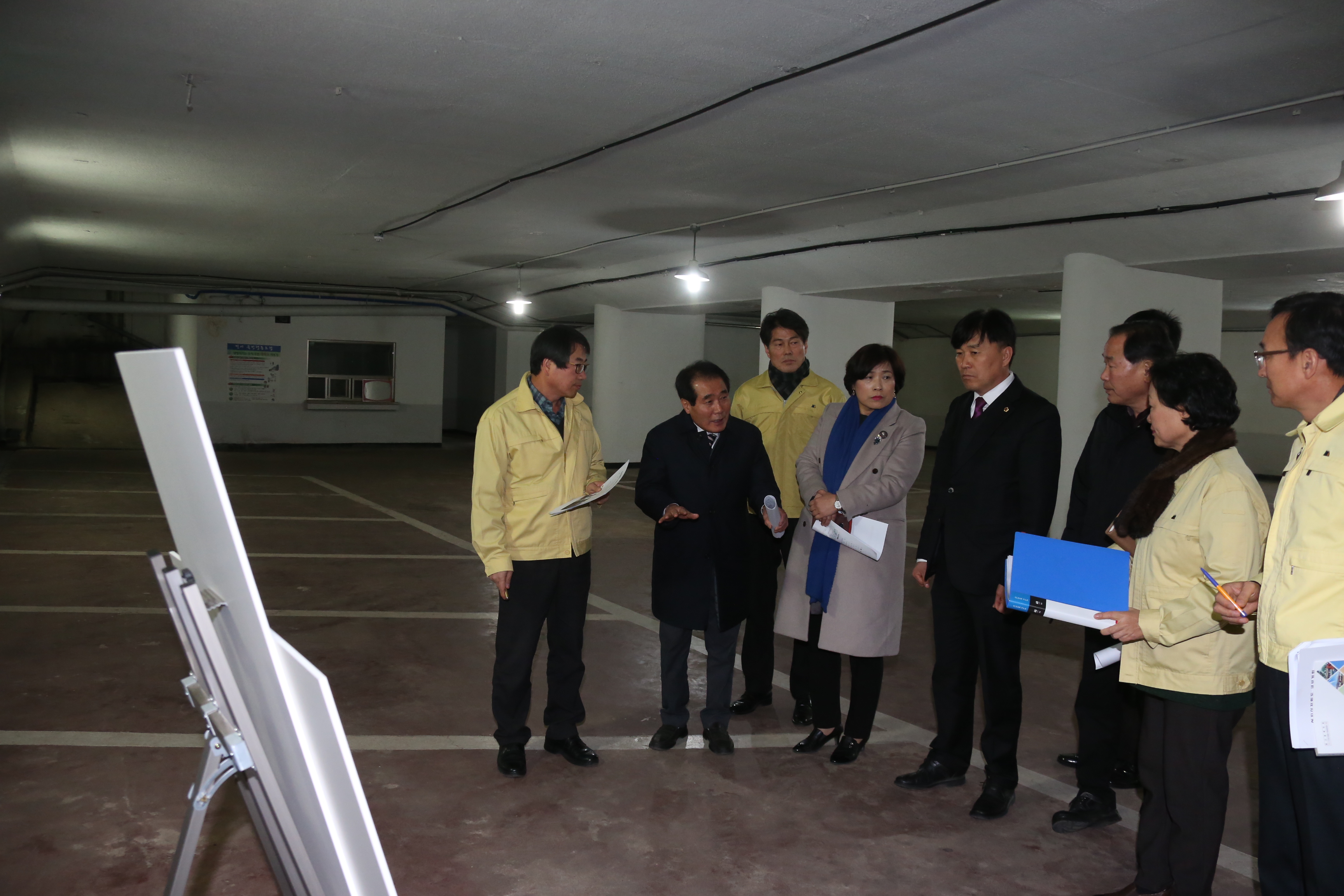 도의회 문건위, 민방위 대피시설 현장점검 3