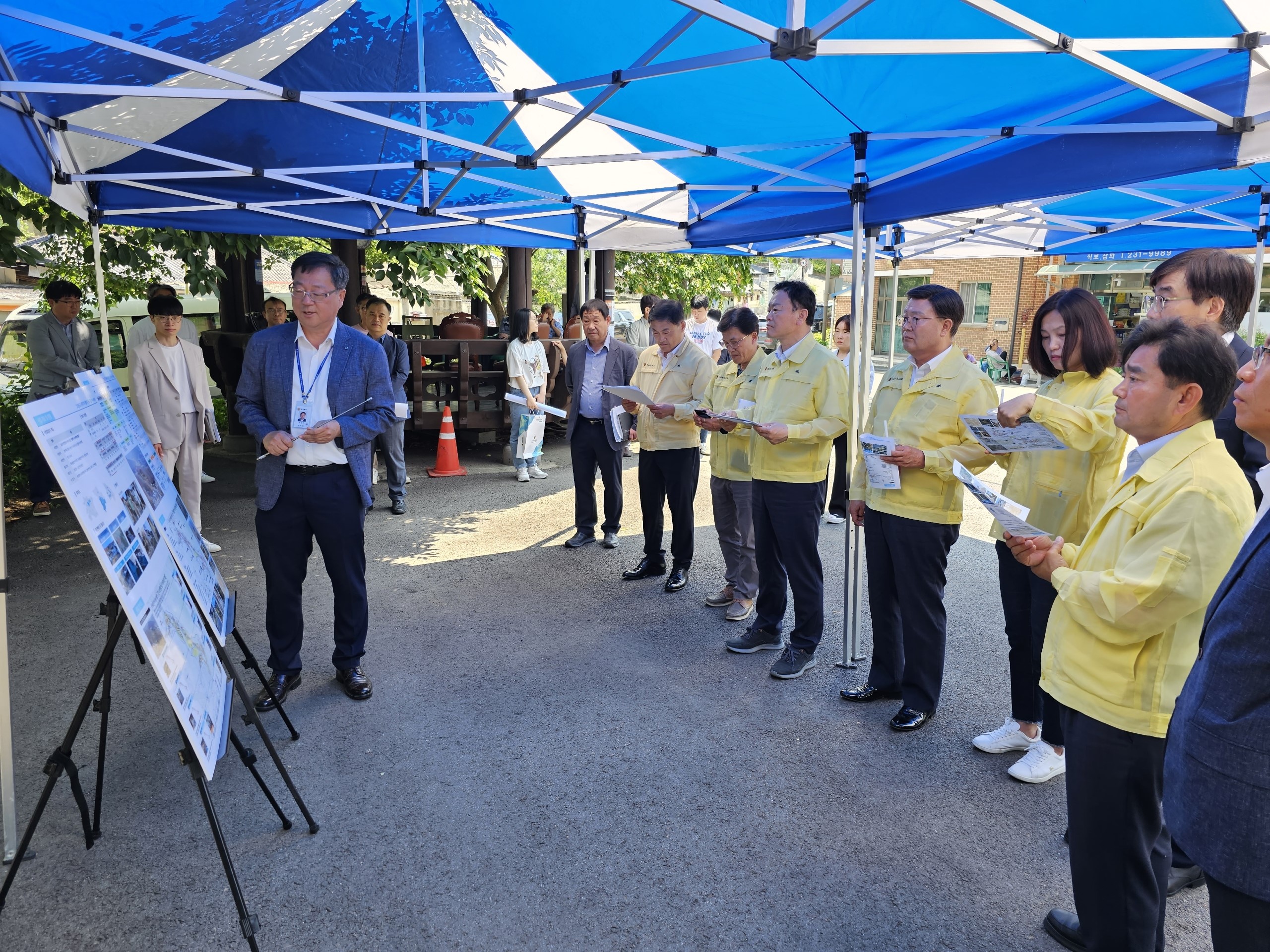문화건설안전위원회, 전주 낙수정 새뜰마을사업 현장 방문 3