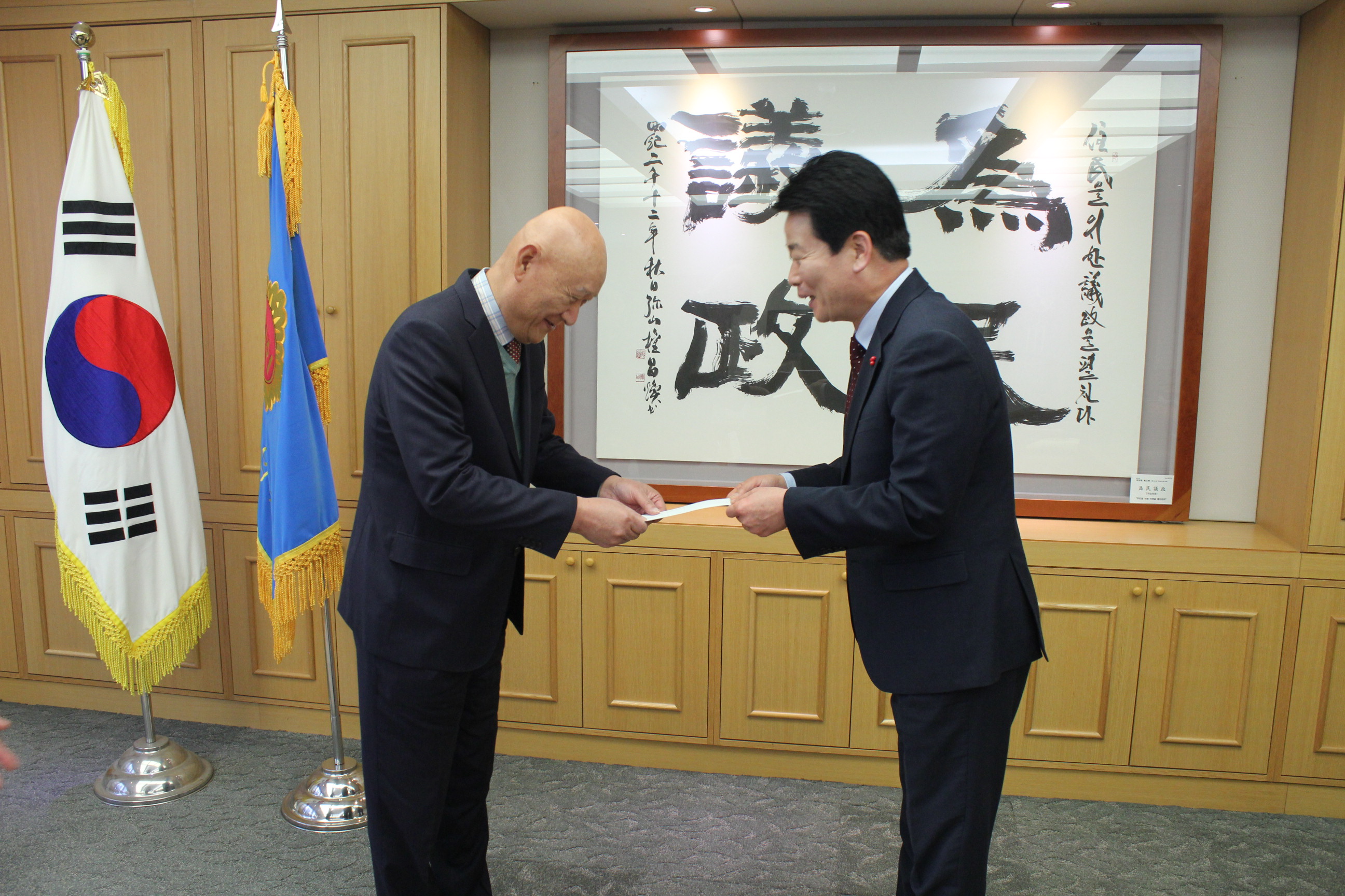 전북도의회 결핵퇴치사업 성금 전달 3