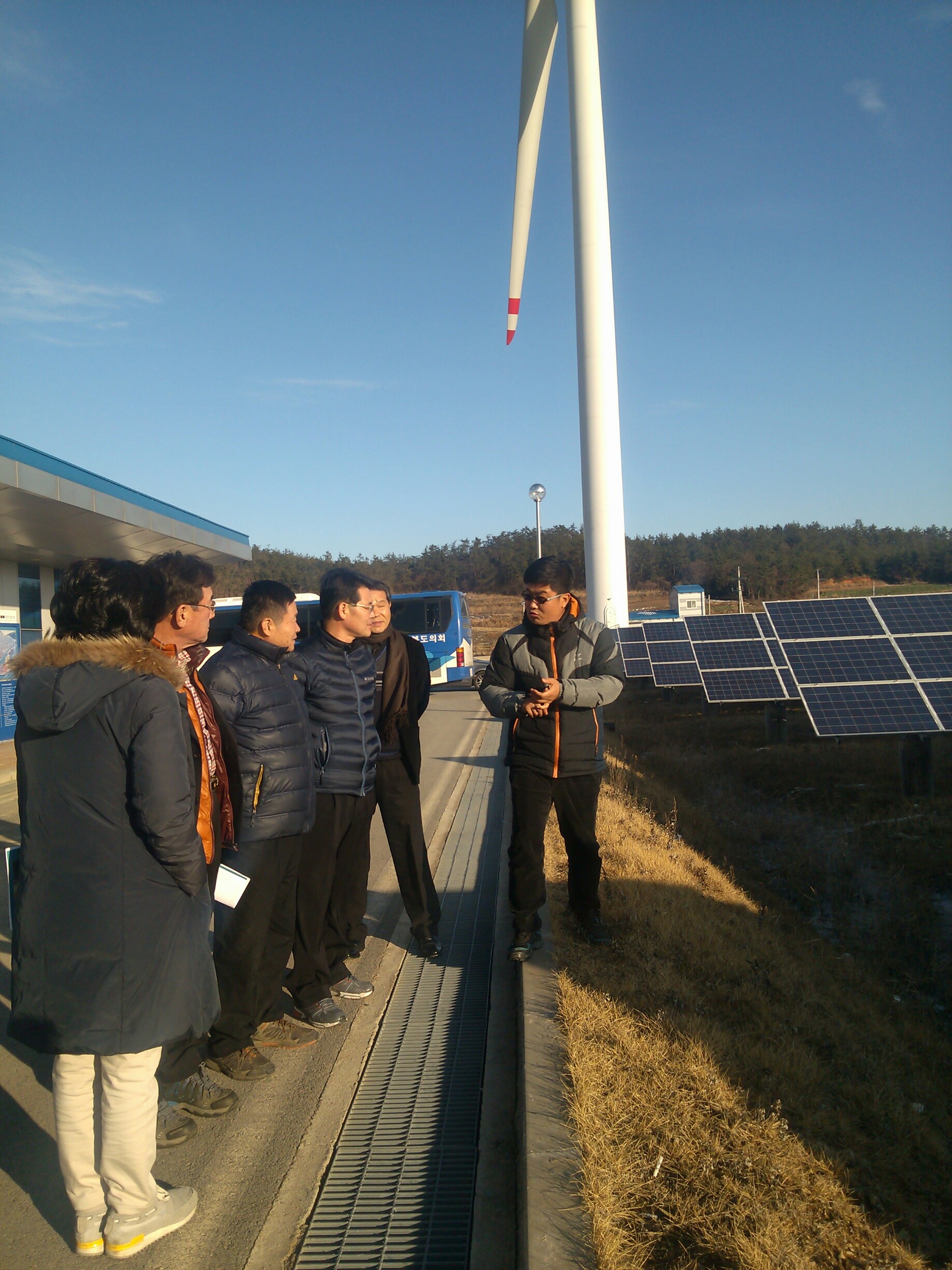 도의회 녹색에너지 연구회 선진지 벤치마킹 활동 2