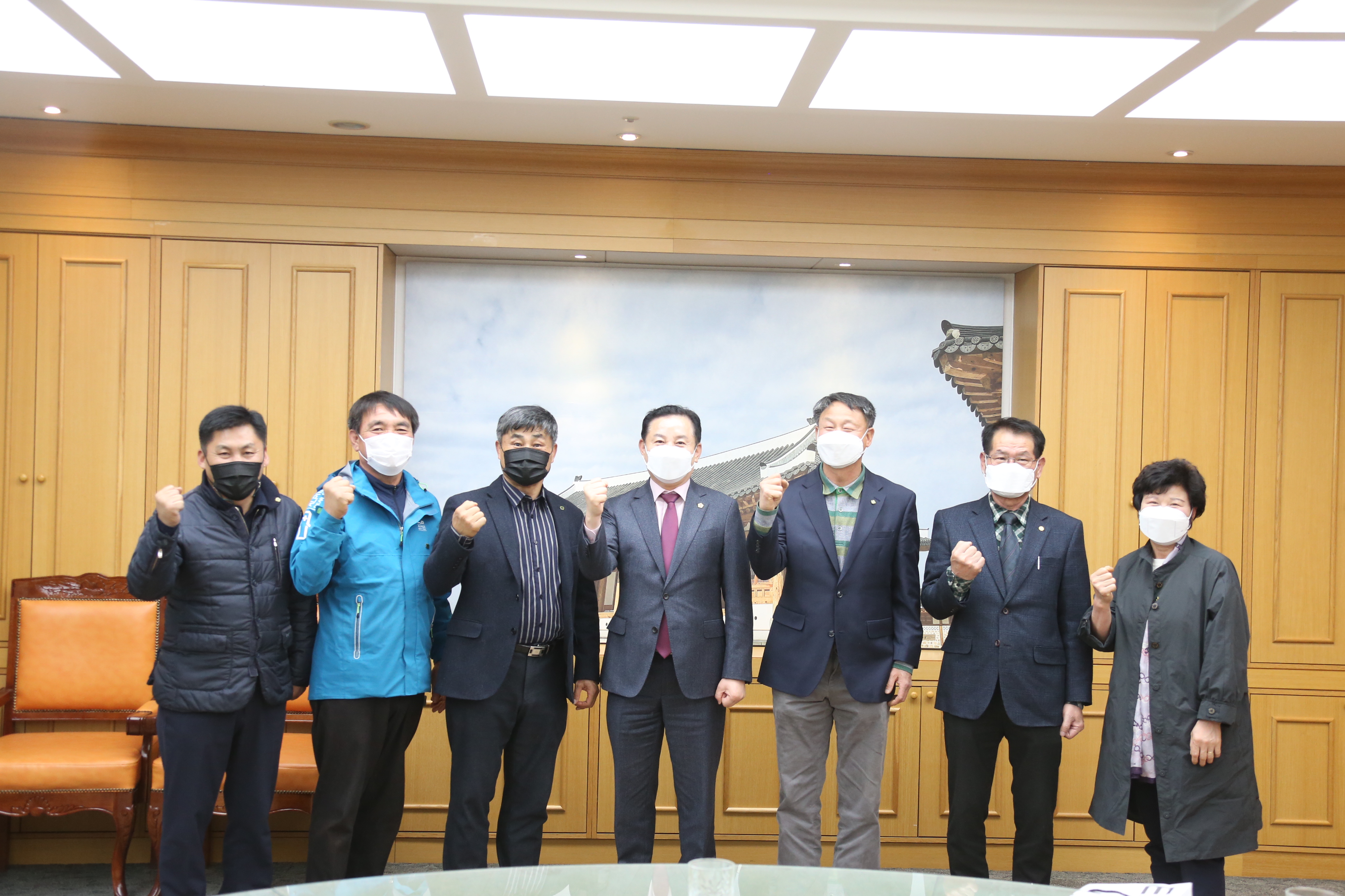 송지용 의장,전라북도4-H본부 임원진과 간담 2