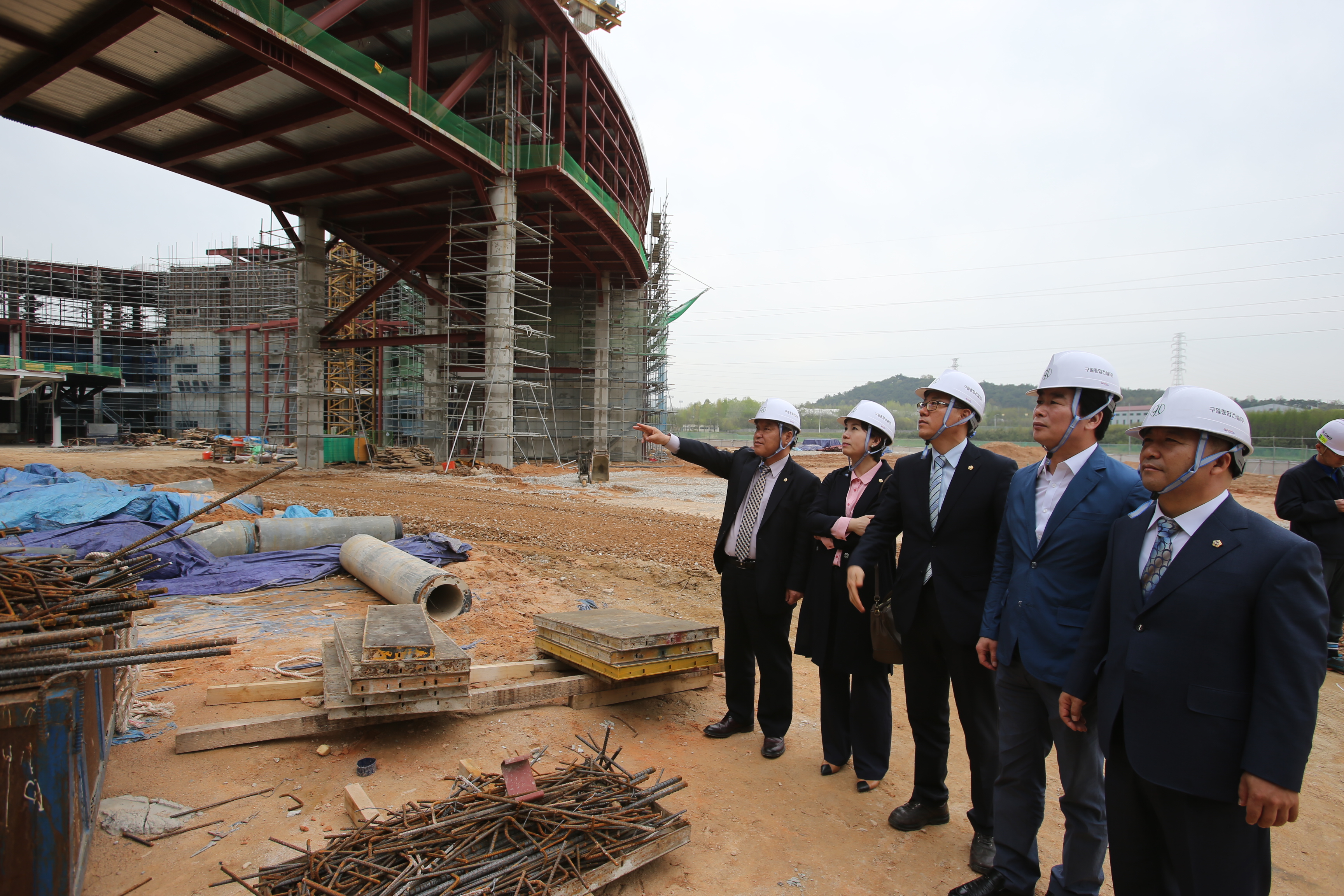 전북과학교육원 신축이전 공사현장 현지의정활동 2