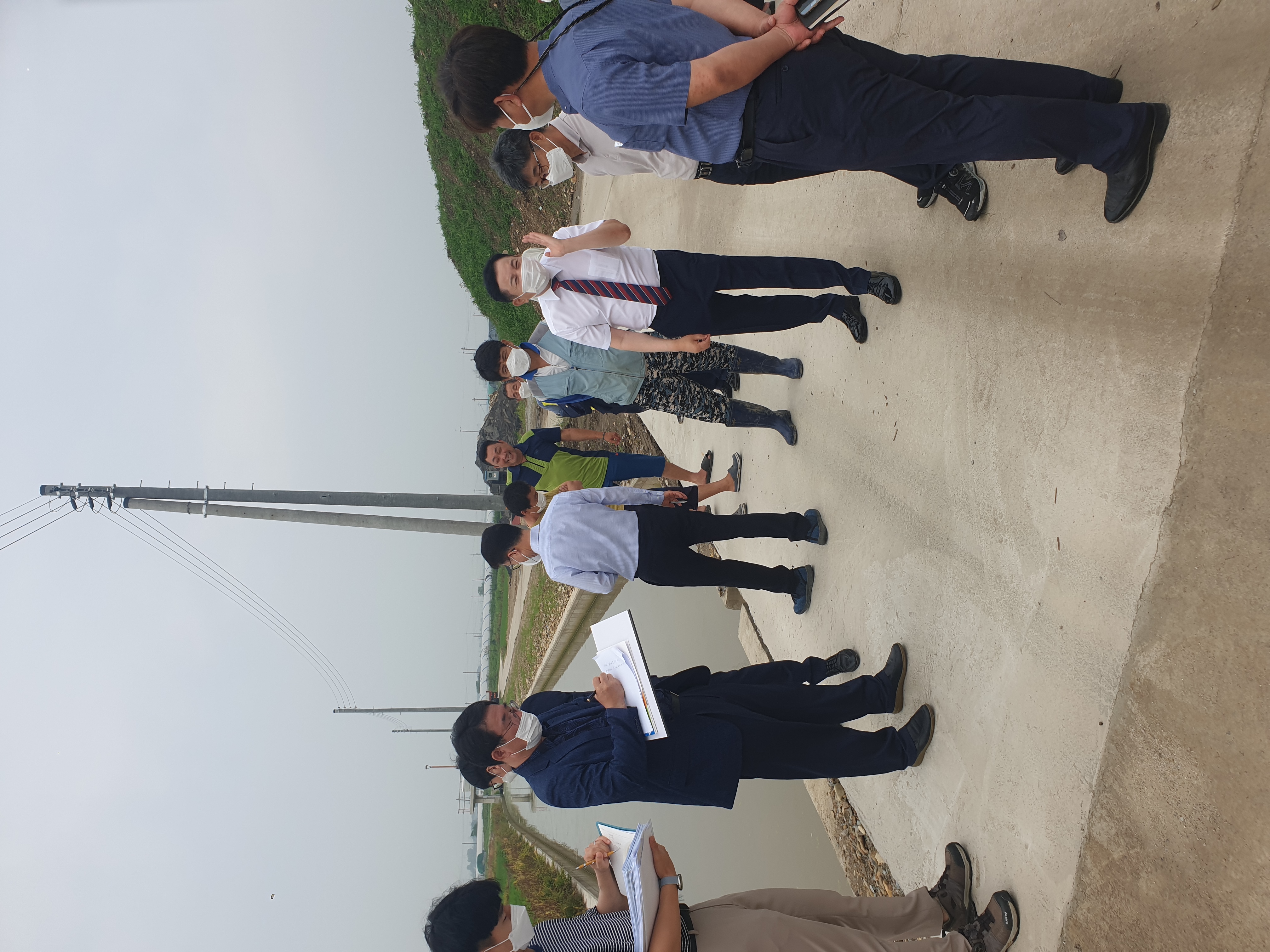 송지용 의장, 농경지 침수피해 현장 대책 마련 눈길 2