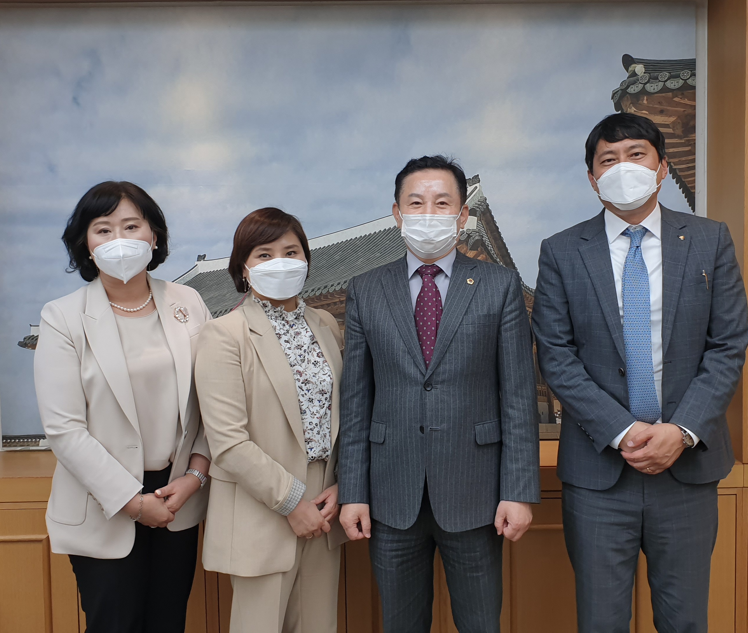 송지용 의장,MG새마을금고 관계자와 간담 2