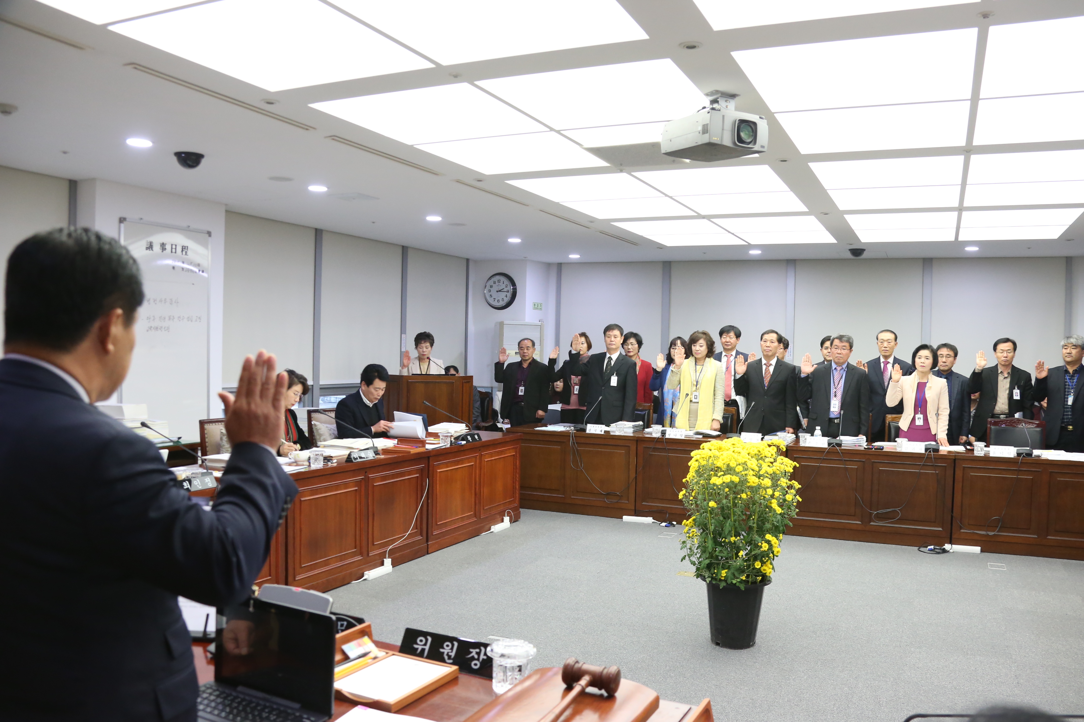 도의회 교육위  행정사무감사 대안제시 정책감사 진행 2