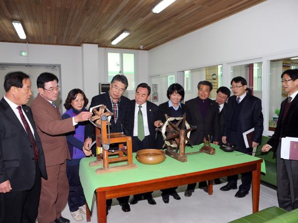 도의회 산업경제위원회 현장의정활동 실시(2.26) 2