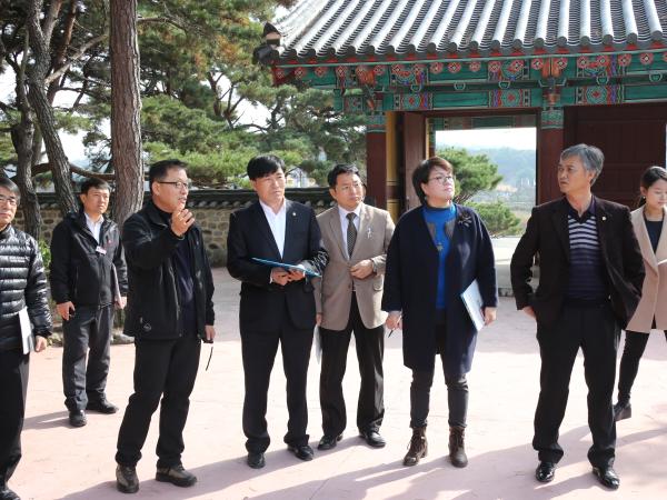 도의회 문건위, 동학농민혁명기념재단 방문 2