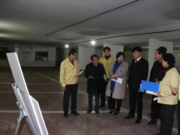 도의회 문건위, 민방위 대피시설 현장점검 3