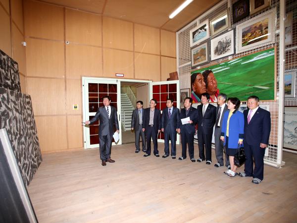 도의회 문화관광건설위원회 도립미술관 현장 의정활동 2
