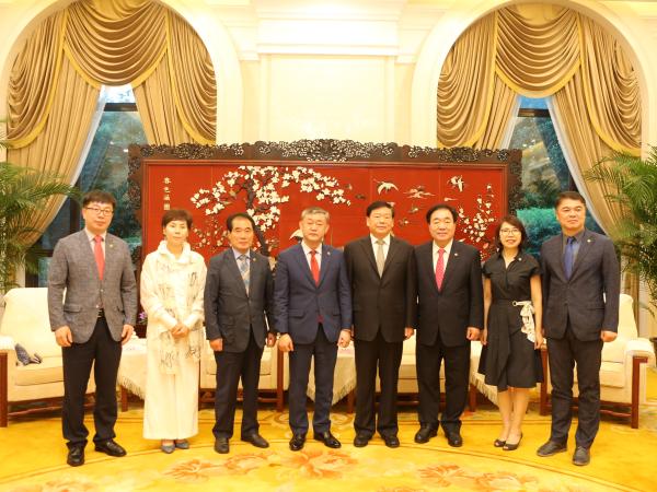 도의회 대표단, 전북도와 자매결연 25주년 中 강소성 방문 2