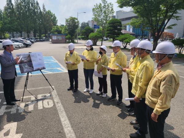 문건위, 도립국악원 증개축 및 남원 주촌천 지방하천 현장방문 3