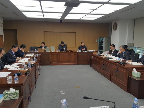 문화건설안전위원회, 2019 업무보고(도민안전실소관) 2