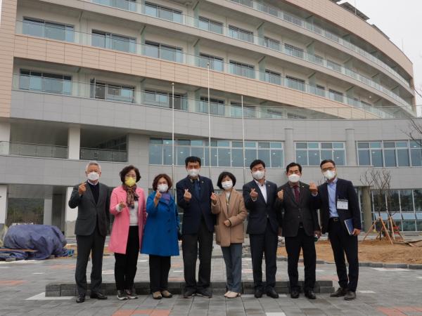 교육위, 도교육청 교직원 수련원 개원준비 현장점검 2