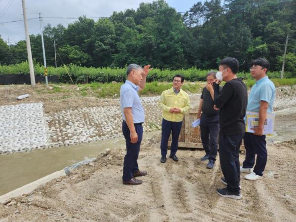 최형열 도의원, 중인천 등 집중호우대비 점검 나서 2