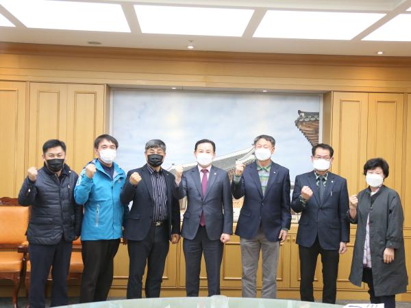 송지용 의장,전라북도4-H본부 임원진과 간담 2