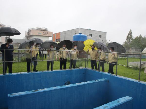 환경복지위원회, 김제 가축분뇨 공공처리시설 현장방문 3