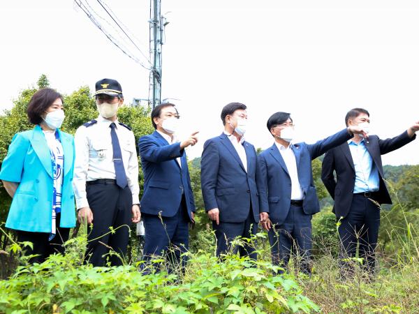 행정자치위원회, 공유재산 관리계획 대상지 현지 확인 2