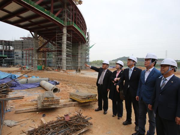 전북과학교육원 신축이전 공사현장 현지의정활동 2