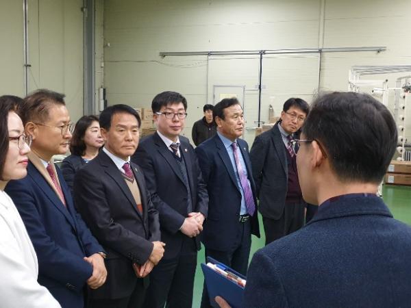 농산업경제위원회, ECO융합섬유연구원 방문, 현황 및 의견 청취 3