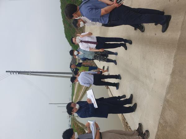 송지용 의장, 농경지 침수피해 현장 대책 마련 눈길 2